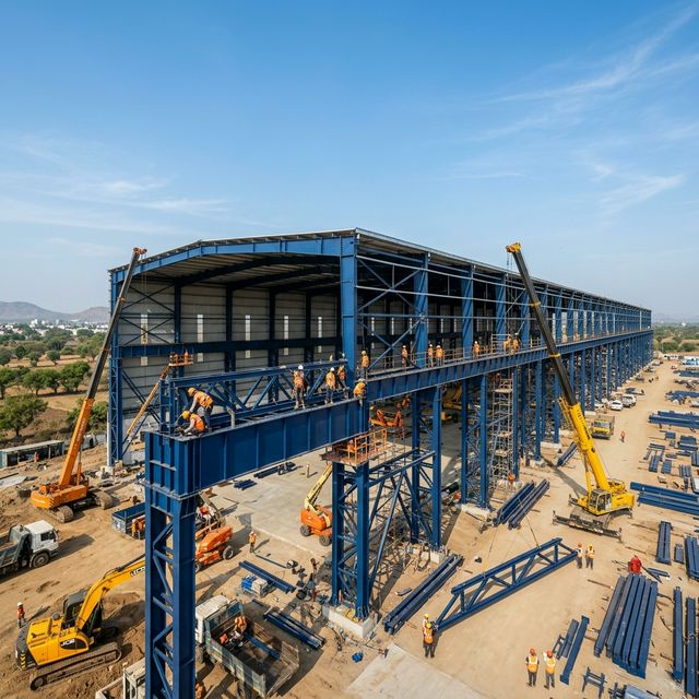 Industrial Shed Construction India