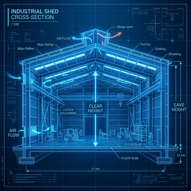 Industrial Blueprint Design