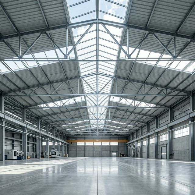 Large Clear Span Factory