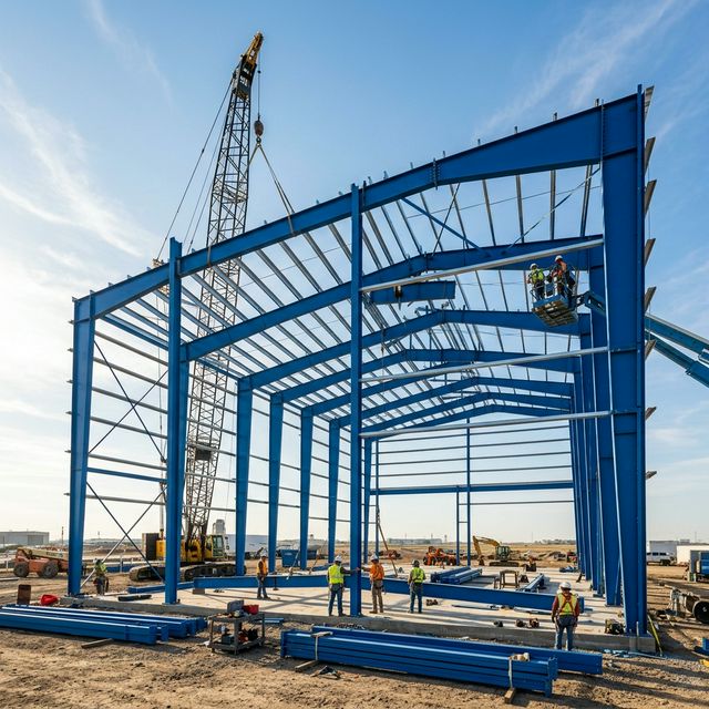 PEB Construction Skeleton