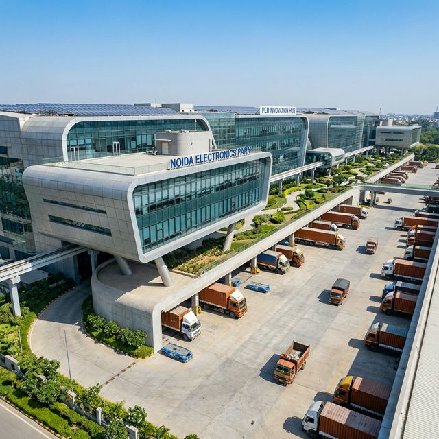 Warehouse Construction in Noida NCR by VYOMN Projects