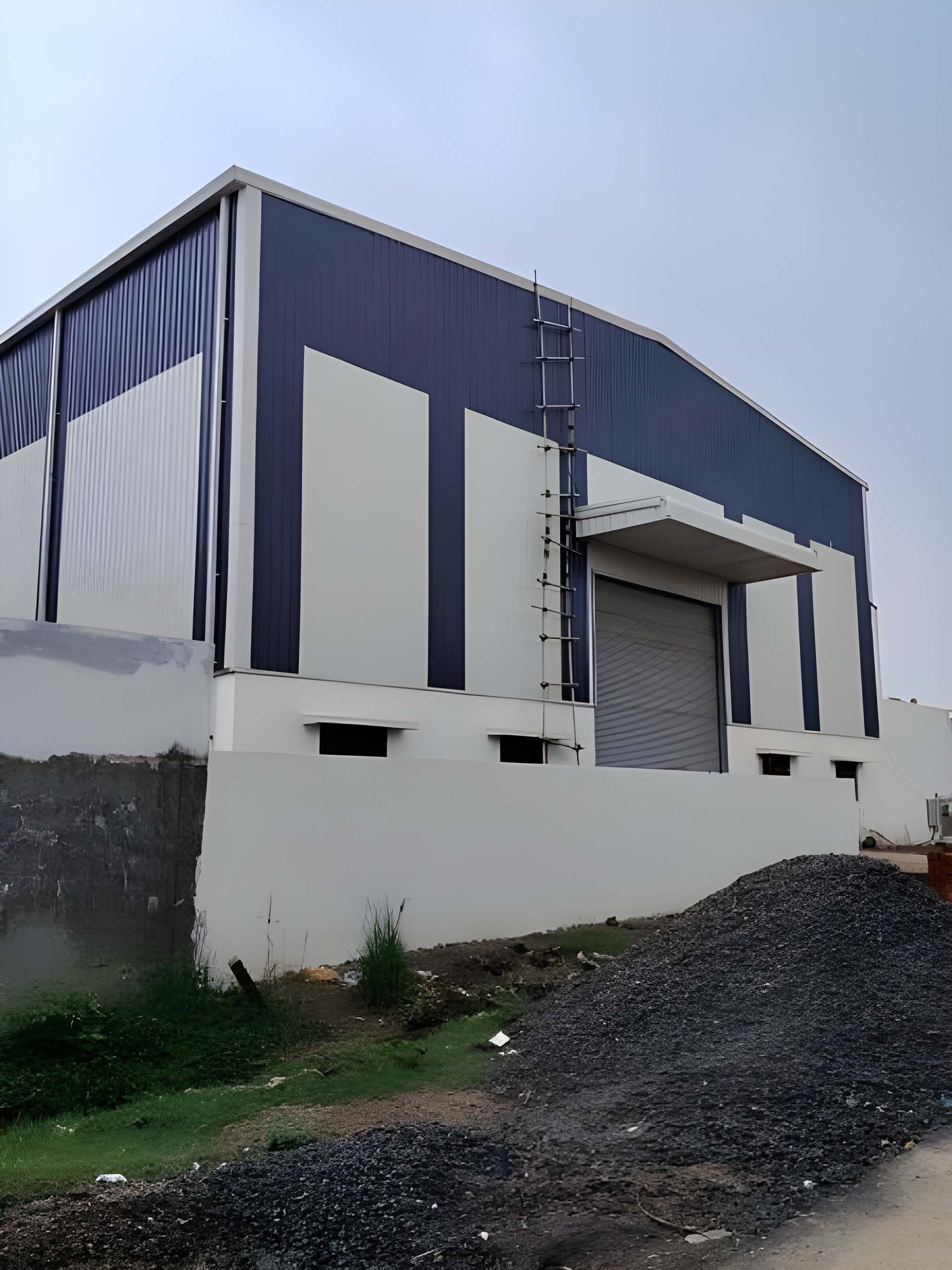 Steel Structure Building in NCR NCR by VYOMN Projects